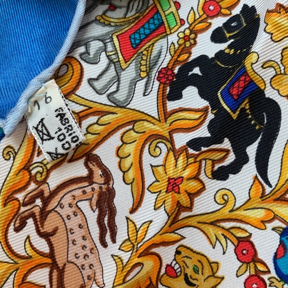 Authentic HERMES Scarf - Picture 8 of 13